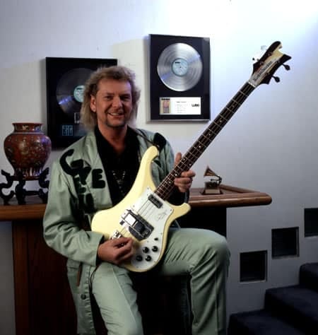 Chris Squire with 4001CS